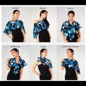 Pirose fashions 12 signature ways scarf.